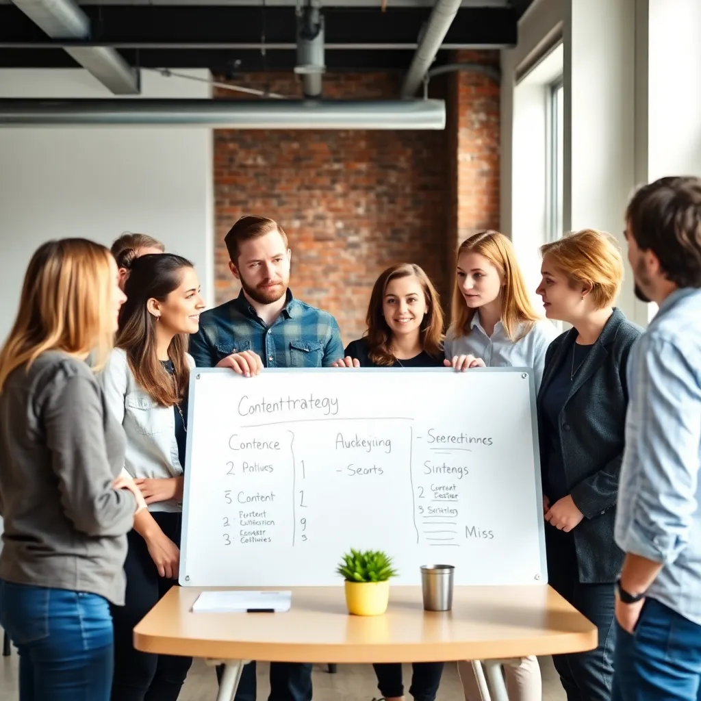 Content strategie sessie met diverse Nederlandse professionals