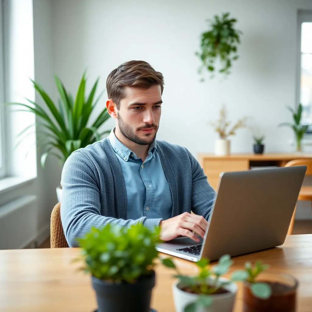 Professionele fotograaf werkt aan beeldbewerking op iMac