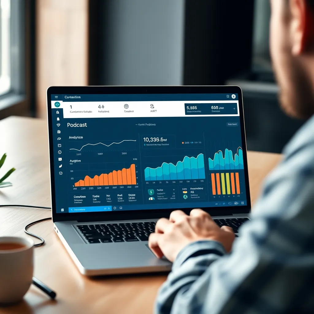 Professionele podcast studio setup met microfoons en apparatuur